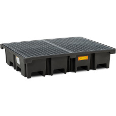 PE lovilna posoda 425/4 425 l s pocinkano rešetko