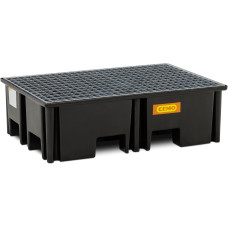PE lovilna posoda 220/2 220 l s pocinkano rešetko