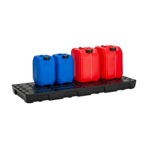 Lovilna posoda 13/5 z rešetko, za regale 130 cm