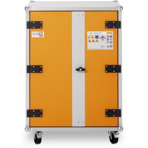 BASIC omara za polnjenje litijevih baterij 8/10, na kolesih, 400 V