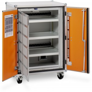 BASIC omara za polnjenje litijevih baterij 8/10, na kolesih, 400 V