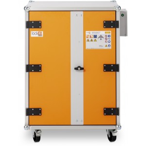 PREMIUM omara za polnjenje litijevih baterij 8/10, na kolesih, 1 fazna