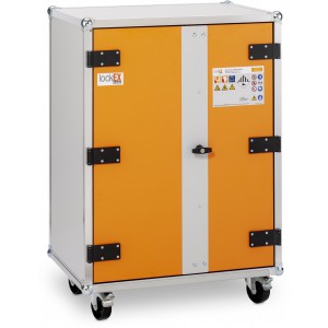 PREMIUM omara za polnjenje litijevih baterij 8/10, na kolesih, 1 fazna