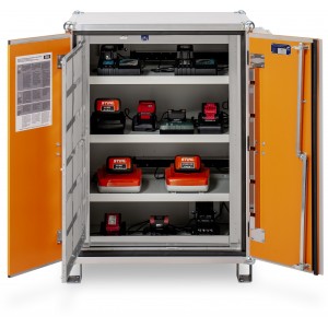 PREMIUM PLUS omara za polnjenje litijevih baterij 8/10, z nogicami, 1 fazna