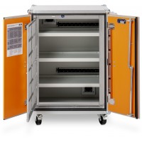 PREMIUM PLUS omara za polnjenje litijevih baterij 8/10, na kolesih, 230 V