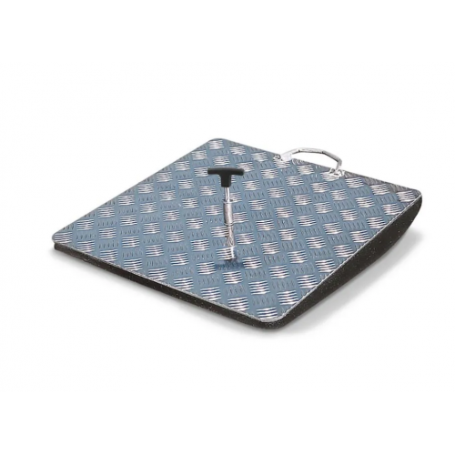 Pokrov kanala z zaklepom iz aluminijaste nosilne plošče, 625 x 625 mm