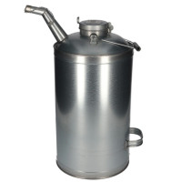 Posoda za olje, pocinkano jeklo, 15 l