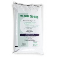 Granulat, Oel-Kleen Öko-Sorb, vezivo za olja iz naravnih vlaken, neabrazivno, vreča 50 l