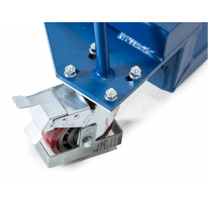 Servo dvigalo sodov, prijemalo sodov, jekleni sodi 60 do 200 l, široko podvozje, višina dviga 0-1390 mm