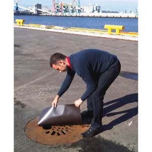 Magnetna tesnilna podloga, kvadratna oblika, 600x600 mm