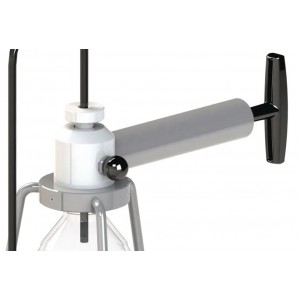 Profi vzorčevalnik iz aluminija, komplet s steklenico, sesalnimi cevmi, medeninasto cevno utežjo, nalepkami, ozemljitvenim kablom