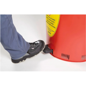 20 l varnostna zbiralna posoda, nerjaveče jeklo, z dušilnim pokrovom