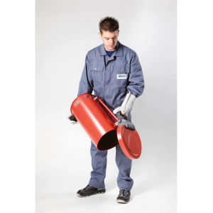 20 l varnostna zbiralna posoda, nerjaveče jeklo, z dušilnim pokrovom