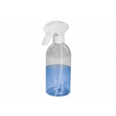 Steklenice za razprševanje iz PET, z nastavljivim nastavkom za razprševanje (PP), okrogle, 500 ml, 10 kosov