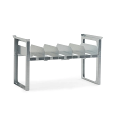 Stojalo za kanistre za 5 x 20, 4 x 30 ali 3 x 60-litrske kanistre, možnost nakladanja, 1429 x 682 x 837 mm