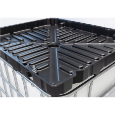 DENIOS PE plastični lijak za IBC kontejnerje tipa Full Size 1000, 50 litrov, izpustna odprtina Ø 150 mm
