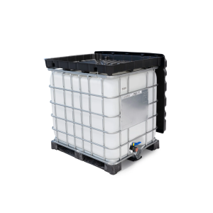 DENIOS PE plastični lijak za IBC kontejnerje tipa Full Size 1000, 50 litrov, izpustna odprtina Ø 150 mm
