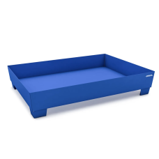 Regalna kad iz lakiranega jekla za namestitev pod regal, za širino police 1825 mm, 1780 x 1300 x 343 mm