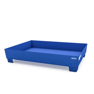 Regalna kad iz lakiranega jekla za namestitev pod regal, za širino police 1825 mm, 1780 x 1300 x 343 mm