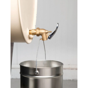 Samozapiralna medeninasta pipa 3/4"