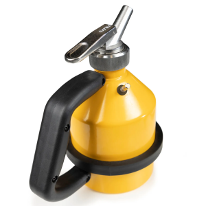 Varnostna ročka 1L, jeklo, s pipo za natančno doziranje