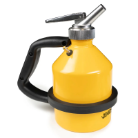 Varnostna ročka 1L, jeklo, s pipo za natančno doziranje