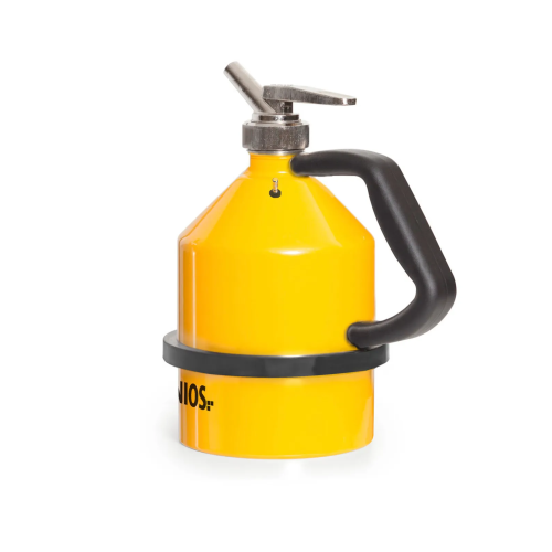 Varnostna ročka 2L, jeklo, s pipo za natančno doziranje