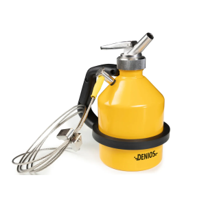 Varnostna ročka 1L, jeklo, s pipo za natančno doziranje