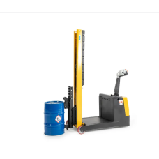 Elektrohidravlični dvigalnik sodov, prijemalo z dosegom 130 mm, protiutež, nosilnost 350 kg