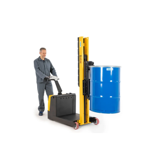 Elektrohidravlični dvigalnik sodov, prijemalo z dosegom 130 mm, protiutež, nosilnost 350 kg