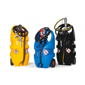 Mobilni bencinski rezervoar Caddy, 110 l, z ročno črpalko