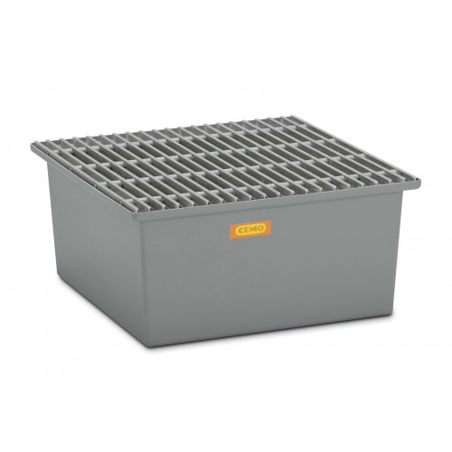 GFK lovilna posoda 220/1 z GFK rešetko