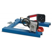 Obračalnik sodov SV, iz jekla, lakiran, za sode premera 380 do 600 mm