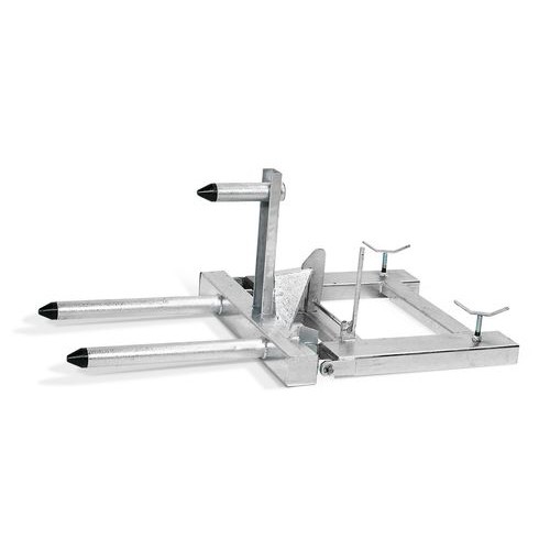 Prijemalo soda RLN iz jekla, pocinkano, za 1200 litrski sod