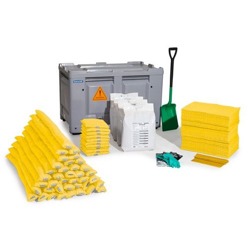 DENSORB komplet za nujne primere v transportni škatli, posebna izvedba, stacionarna