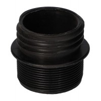 Navojni adapter iz 2" finega navoja (A) v DIN 61 / 31 (A), črn