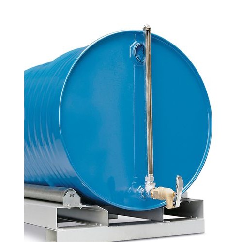 Indikator nivoja, iz kromiranega jekla, za vodoravne sode