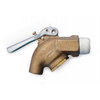 Samozapiralna medeninasta pipa 3/4", agresivne tekočine