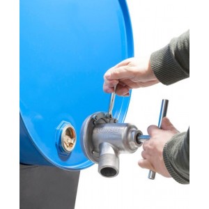 Orodje za sode iz nerjavečega jekla/aluminija, za posode z 2" navojem 