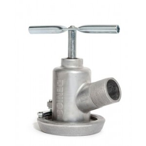 Orodje za sode iz nerjavečega jekla/aluminija, za posode z 2" navojem 