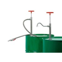 Črpalka za sod iz nerjavečega jekla, z iztočnim kolenom, globina potopitve 910 mm