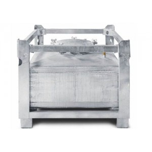 ASF zbiralnik, enostenski, 445 l, vroče cinkano