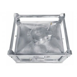 ASF zbiralnik, enostenski, 800 l, vroče cinkano