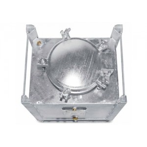 ASF zabojnik, dvojna stena, 100 l, vroče cinkano