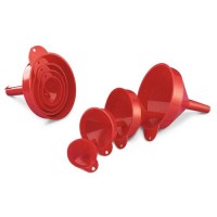 Plastični lijaki, 4 kosi, različne velikosti