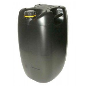 Plastični kanister iz polietilena (PE), električno prevoden, 60 l, črn