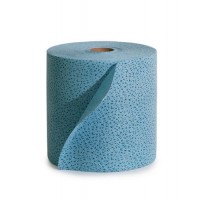 Trpežne čistilne krpe za večkratno uporabo, uporabne kot mokri robčki, 1 zvitek, modre barve