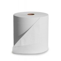 Robustne čistilne krpe iz celuloze, 3-slojne, 1 zvitek, 350 m, bele barve