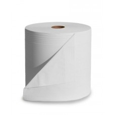 Robustne čistilne krpe iz celuloze, 3-slojne, 1 zvitek, 350 m, bele barve