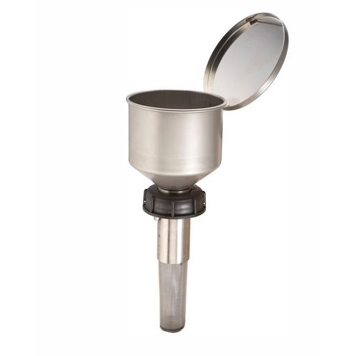 Lijak iz nerjavečega jekla za plastične kanistre, z navojem H71